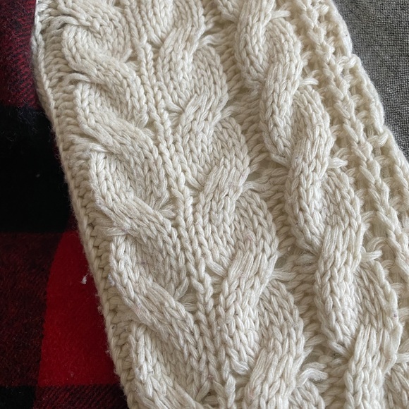 Buffalo Plaid Womens Jacket S Red Black Snaps Knit Long Sleeves mixed media - Picture 6 of 8